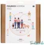 Rico Figurico - Család - keresztszemes hímzés csomag