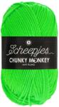 Scheepjes Chunky Monkey 1259 Neon Green - neonzöld akril fonal