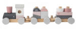 Label Label Label-Label játékvonat, építőelemekkel - Rózsaszín színben