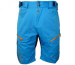 HAVEN Rövid kerékpáros nadrág kantár nélkül - NAVAHO SLIMFIT - narancssárga/kék - holokolo - 27 790 Ft