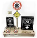 Neves Ajándék Elsősegély Dobozos Pálinkás Szett - Boldog 60. Születésnapot (VDP007)