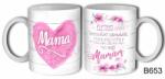 Nevesajándék Bögre 3 dl - Mama - Nagymamának ajándék (B653)