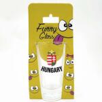 Neves Ajándék Címer HUNGARY - Neves pálinkás pohár 0, 75 ml (NTU154)