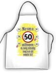 Nevesajándék Kötény 50x70 cm Ma van az 50. szülinapom (K134)