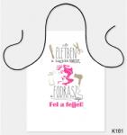 Nevesajándék Kötény 50 x 70 cm - Fodrász - Ajándék Fodrásznak (K181)