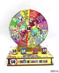 CQ Kft. |Neves Ajándék Szerencsekerék Ivós Társasjáték - 50. Szülinapi Buli (SK014)
