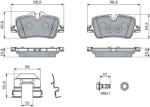 Bosch Set placute frana BOSCH 0 986 460 145 (0 986 460 145)