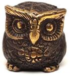 R. M. ékszer Réz figura bagoly óarany 3, 5cm (017829)