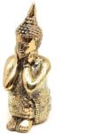 R. M. ékszer Réz figura Buddha álmodozó arany 9x4cm (017770)
