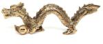 R. M. ékszer Réz figura sárkány arany 4x12cm (017925)