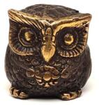R. M. ékszer Réz figura bagoly óarany 4cm (017847)