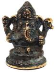 R. M. ékszer Réz figura Ganesha antik 5x4, 5cm (017757)
