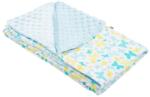 New Baby Gyermek pléd Minky New Baby kék 80x102 cm - babyonline