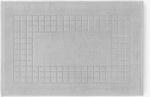 Goldea frottír fürdőszobai szőnyeg mozaika - szürke 50 x 70 cm