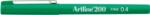 Artline Liner ARTLINE 200, varf fetru 0.4mm - verde (EK-200-GR) - officeclass