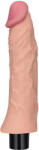 Lovetoy Vibrator Realist Real Softee, 10 Moduri Vibratii, TPE, Natural, 21 cm Vibrator