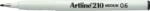 Artline Liner ARTLINE 210, varf fetru 0.6mm - negru (EK-210-BK) - officeclass