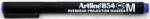 Artline OHP Permanent marker ARTLINE 854, varf mediu - 1.0mm - albastru (EK-854-BL) - officeclass