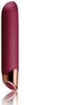 Rocks-Off Vibrator Chaiamo 10 Moduri Vibratii, Silicon, USB, Burgundy/Auriu, 16.5 cm Vibrator