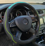  Univerzális kormányvédő 38cm fekete-zöld 2396GR (AL-2396GR)