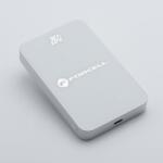 Forcell F-ENERGY F10K8 Super Slim powerbank kompatibilis MagSafe PD3.0 QC4.0 15W 10000 mAh fehér
