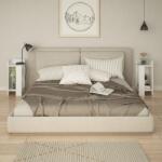 ASIR GROUP Noptiera Peder 2 buc, Alb, 25x60x27 cm (855DTE3509)
