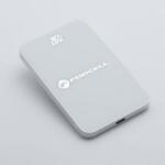 Forcell F-ENERGY F5K8 Super Slim powerbank kompatibilis MagSafe PD3.0 QC4.0 15W 5000 mAh fehér - bluedigital