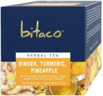 Bitaco Ceai de plante cu ananas, ghimbir si turmenic, 20g, Bitaco