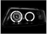 Sonar Кристални фарове за Audi A3 Angel Eyes (1996-2000) - черни