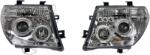 EAGLE EYES Кристални фарове за Nissan Navara / Pathfinder (2005-2009) - хром