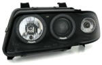 Sonar Кристални фарове за Audi A4 Angel Eyes (1995-1998) - черни