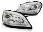  Кристални фарове Mercedes ML W164 (2005-2008) с бягащ мигач
