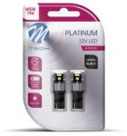 m-tech Set 2 x becuri LED, T10 W5W, Canbus, lumina Alba, 12 24V (LB840W-02B)