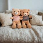 HakoHug Mr. Teddy-Joon ミスターテディジュン 65 cm plüss fiú maci (párban is rendelhető)