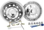 TruckKing Set capace roti, otel inoxidabil, 16 inch, Iveco Daily, 12 gauri ventilatie, roti duble (165301622)