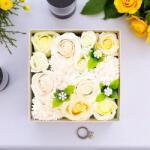 Ancient Wisdom Hajnali Harmat - Esküvői Szappanrózsa Ajándékdoboz