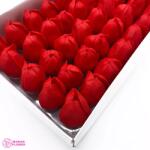 Ancient Wisdom Közepes Piros Tulipán Szappanvirág Fejek