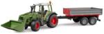 BRUDER Fendt Vario 211 трактор с ремарке и товарач (02182)