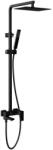 AREZZO design CUBEFIELD 3 funkciós zuhanyrendszer, fekete (AREZZO-4412B)