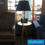 ELDLUX SHINY kristályüveg álló lámpatest króm E27 (L902320) - moretti