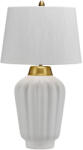 Quintiesse BEXLEY QN-BEXLEY-TL-WBB Asztali lámpa 1x60W/E27 (QN-BEXLEY-TL-WBB)