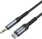 BWOO Cablu Audio BWOO BO-AUX066, USB-C - jack 3.5mm , 1.2m, Negru