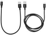 Verbatim Cablu de date Verbatim, Micro USB, 2 bucati 0.3/1m (Negru)