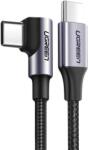 Ugreen Cablu de date Ugreen US255, USB Type C - USB Type C, 60W, 20V, 3A, 2 m, Negru