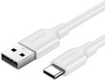 UGREEN Cablu Date si Incarcare USB-A - USB-C UGREEN US287, 20W, 0.25m, Alb