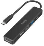 Hama Docking Station HAMA USB-C hub, multi-port, 5 ports, 3x USB-A, USB-C, HDMI (HM200117)