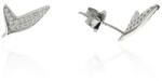 Fine Silver AG123804 - Ezüst beszúrós fülbevaló stekker zárral (AG123804)