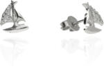 Fine Silver AG124054 - Ezüst beszúrós fülbevaló stekker zárral (AG124054)