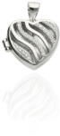 Fine Silver AG124072 - Ezüst nyitható szív medál - 16 mm (AG124072)