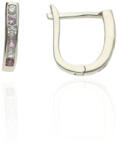 Fine Silver AG123633 - Ezüst francia záras női fülbevaló pár (AG123633)